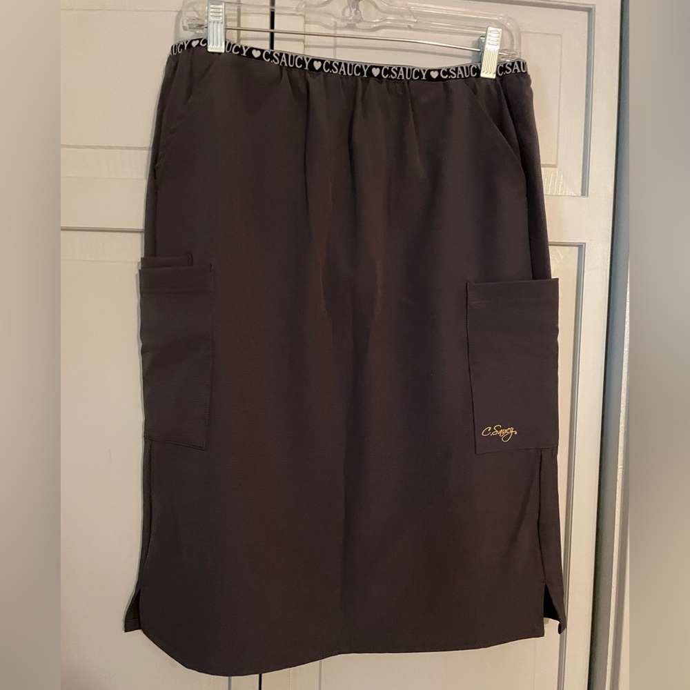 C saucy scrub skirt